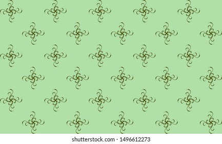 abstract flakes pen pouch pattern design 