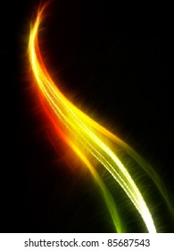 Abstract flame background