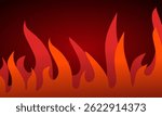 Abstract flame Background. Abstract Fire Background. fire flames background.  Fire web header or banner. Fire, flames web site header or background