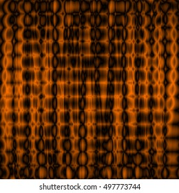 Abstract flame background with glitch effect, vector illustration