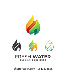 Abstract Flame With Cube Droplets Overlap Illustration Vector Design Template. Suitable for Creative Industry, Multimedia, entertainment, Educations, Shop, and any related business