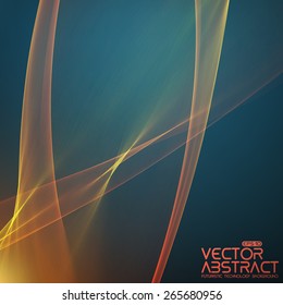 Abstract flame vector mesh background. Futuristic technology style. Elegant background for business presentations. Flying debris. eps10