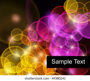 Abstract flaring background. Vector EPS 10