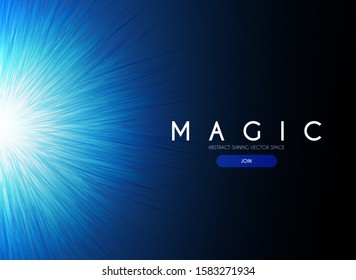 Abstract flash power background. Stylised explosion.