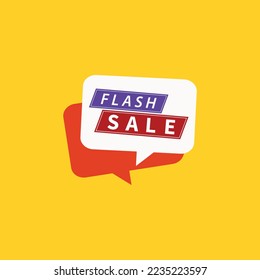 icono del logotipo del vector de venta de flash abstracto. gráfico vectorial simple elegante ilustración plana. Ideal para fiestas de descuento, tiendas, promociones, etc