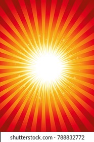 Abstract Flashy Starburst Background/
Illustration of an abstract flashy starburst poster, for circus, entertainment events and holidays