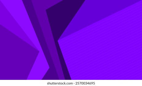 ABSTRACT FLAT BACKGROUND WITH GEOMETRIC SHAPES PURPLE ORANGE COLORFUL DESIGN VECTOR TEMPLATE FOR WALLPAPER, COVER DESIGN