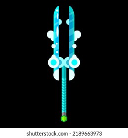 Abstraktes Batch Battlex Weapon War Logo Vektordesign Stil Symbol Symbol Zeichen für Spiele