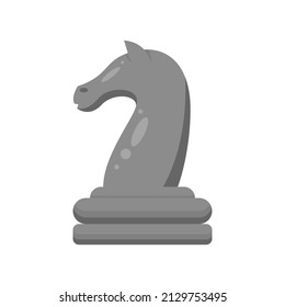 Abstract Flat Cartoon Active Lifestyle Training Exercising Sport Chess Piece Vector Design Style Element Isolated Grades Learning Concept