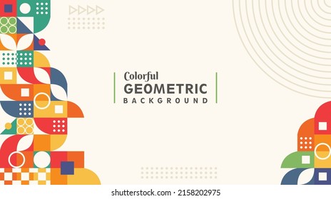 abstract flat colorful background for your business