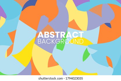 abstract flat colorful creative backgrounds