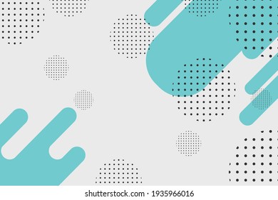 Abstract flat colorful geometric shapes background