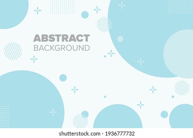 Abstract flat colorful geometric shapes background