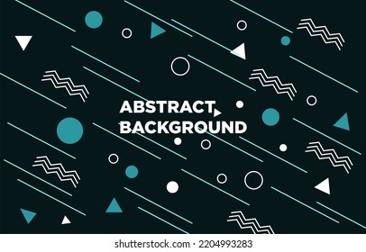 abstract flat colorful geometric shapes background. You can use this background for your content like as video,promotion, blogging, website etc.