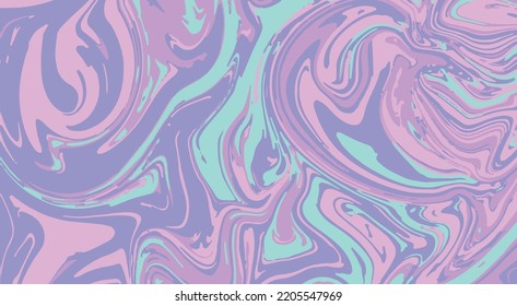 Abstract flat colorful geometric waves background