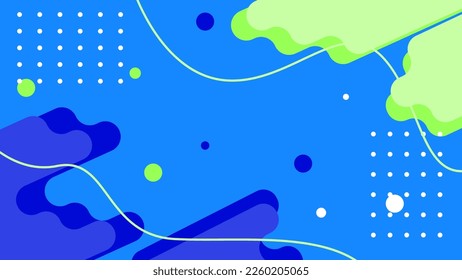 abstract flat design background with graphic element