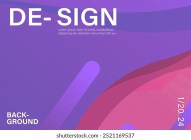 Abstrakte flache Design-Banner-Hintergrundvorlagen
