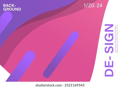 Abstract flat design banner background templates