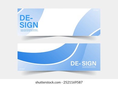 Plantillas de fondo de Anuncio de diseño plano Abstractas