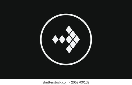 Abstract flat design collection of dotted arrow directions 