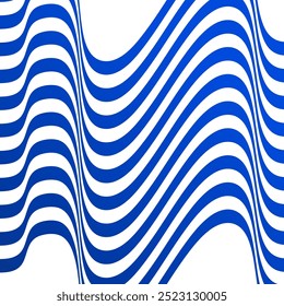 abstract flat design wave background