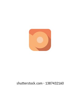ABSTRACT FLAT ICON PHOTOGRAPHY, CAMERA VECTOR 