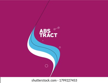 Abstrakt Flache lineare Promotion geometrische Formen Banner, Scroll, Aufkleber, Abzeichen, Preis-Tag, Poster.