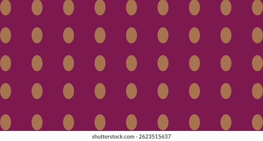 Abstract flat pattern drawing with metallic circles on dark pink background. Graphic resource
