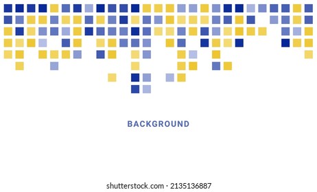 Abstract flat square geometric multipurpose background