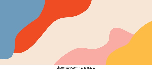 abstract flat wallpapper colorfull pop abstrac wallpaper