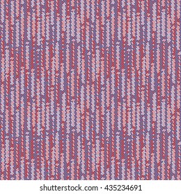 Abstract flecked striped motif. Seamless pattern.