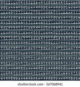 Abstract flecked striped seamless pattern.