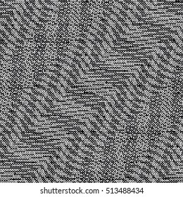 Abstract flecked textured subtle wavy geometric motif. Seamless pattern.