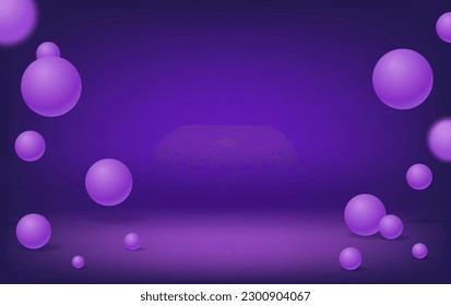 Resumen flotante burbujas puras de fluido flotante fondo de la plantilla vectorial de la esfera