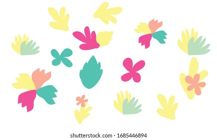 Abstract flora  background design for art and print  vector eps.10