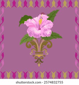 Abstract flora, Geometric Ethnic traditional seamless,Knitting,Navajo Native American Indian, tribal, traditional, 
