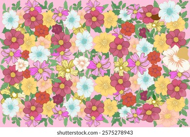 Abstract flora, Geometric Ethnic traditional seamless,Knitting,Navajo Native American Indian, tribal, traditional, 
