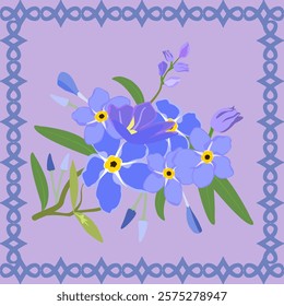 Abstract flora, Geometric Ethnic traditional seamless,Knitting,Navajo Native American Indian, tribal, traditional, 
