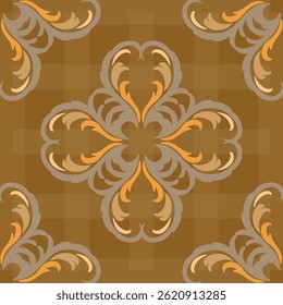 Abstract flora, Geometric Ethnic traditional seamless,Knitting,Navajo Native American Indian, tribal, traditional, pattern design for carpet, print, wrap, decorative, illustration, Fabric, Wallpaper, 