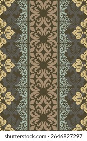 Abstract flora, Geometric Ethnic traditional seamless,Knitting,Navajo Native American Indian, tribal, traditional, pattern design for carpet, print, wrap, decorative, illustration, Fabric, Wallpaper, 