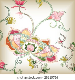 abstract floral A