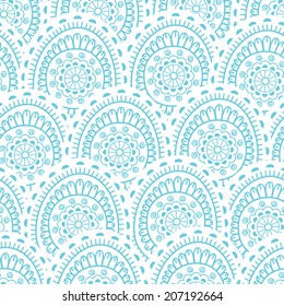 abstract floral arch ornament vector seamless wallpaper background pattern design