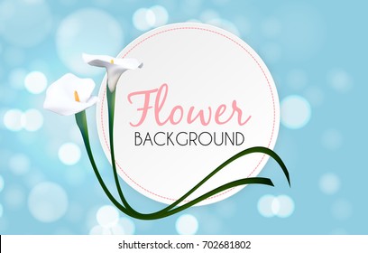Abstract Floral BacAbstract Floral Background with Calla Flower. Vector Illustration EPS10
kground with Calla Flower. Vector Illustration EPS10
