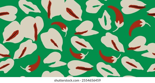 Abstract floral backdrop. Suitable for email header, post in social networks, advertising, events and page cover, banner, background, corporate style, business card, poster.