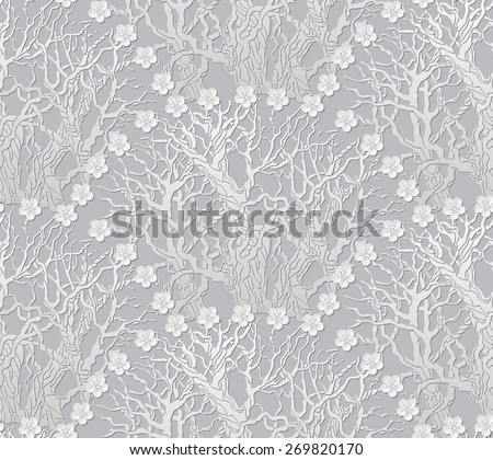 Similar – Image, Stock Photo Silver forest thickets
