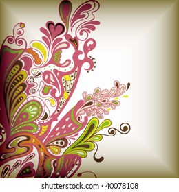Abstract Floral Background 2