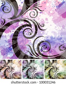 abstract floral background