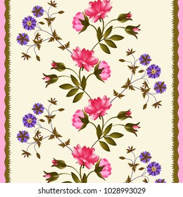  abstract floral background.