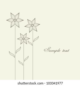 abstract floral background