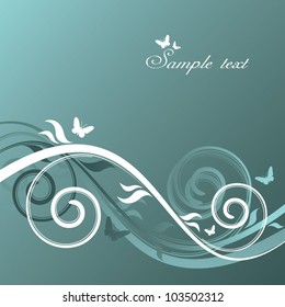 abstract floral background